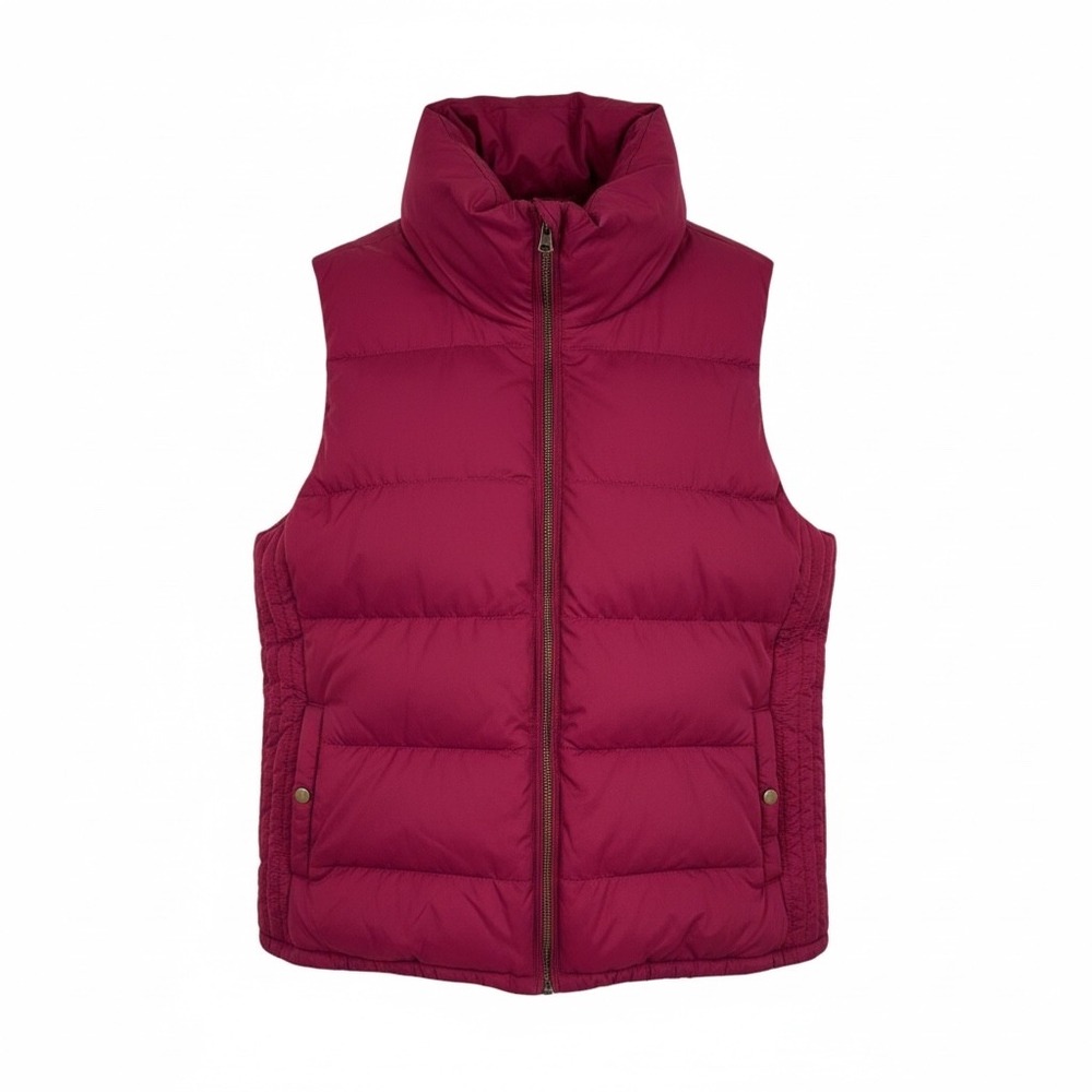 Old NavyPuffer Vest XL Quilted Fleece Lined Full Zip Mock Neck